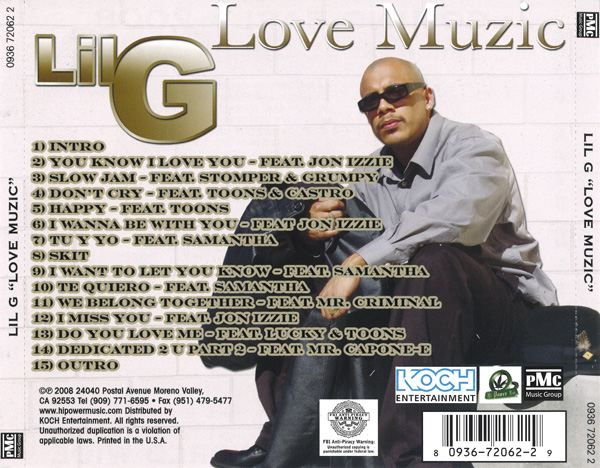 Lil G - Love Muzic Chicano Rap